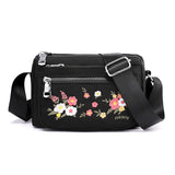 Nylon Top-handle Shoulder Bag Casual Tote Crossbody Messenger Bag