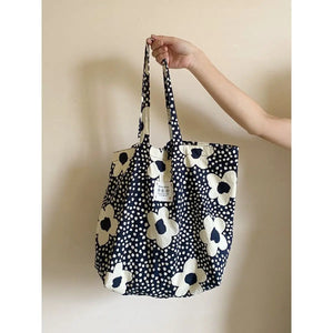 Women Tote Bag Summer Nylon Casual Zipper Soft Shoulder Bags Handbag