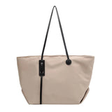 Solid Women Tote Bag Casual Handbag Large Capacity