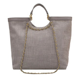 Women Tote Bag Canvas Handbag Chains Shoulder Bags Messenger Bag Shopping Bags