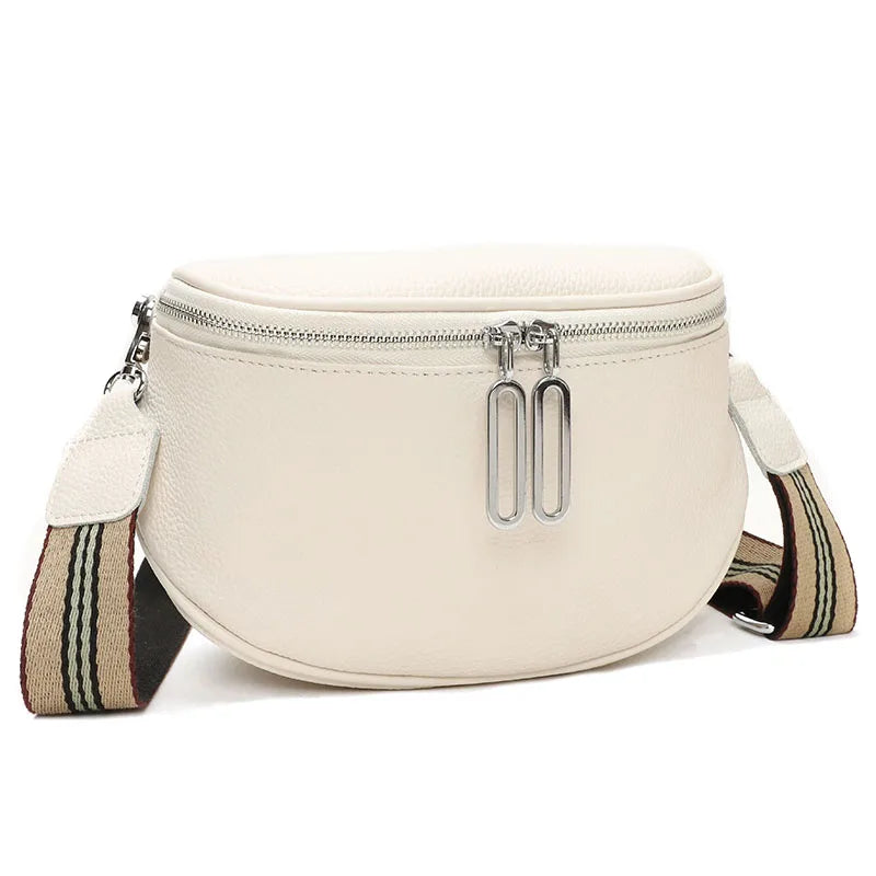 Women Tote Bag Leather Handbag Cowhide Shoulder Bag