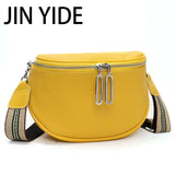 Women Tote Bag Leather High Cowhide Handbag Shoulder Bag