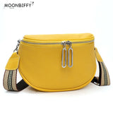 Women Tote Bag Leather Handbag Cowhide Shoulder Bag