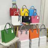 Women Tote Bag Large Capacity Pu Leather Shopping Hand Bag
