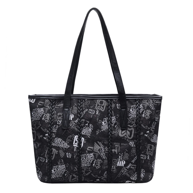 Women Tote Bag Vintage Bag Multi-Functional Handbag Shoulder Bag High PU Leather