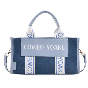Canvas Totes Large Capacity Handbag Women Shoulder Messenger Bag