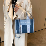 Canvas Totes Large Capacity Handbag Women Shoulder Messenger Bag