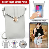 Women Touch Screen Crossbody Phone Bag Shoulder Purse Wallet
