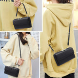Women Touch Screen Thin Shoulder Strap Bag Cell Phone Small Pouch Rfid Smart Lon
