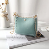 Women Transparent Bucket Bag PVC Jelly Small Shoulder Bag
