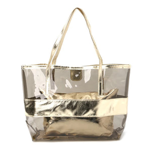 Women Jelly Clear Beach Handbag Tote Shoulder Bag