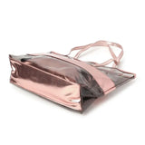 Women Jelly Clear Beach Handbag Tote Shoulder Bag