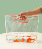 Women Transparent Shoulder Bag, 2 in 1 Handbag Purse