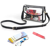 Clear PVC Shoulder Bag, Large Capacity Crossbody Bag