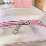 Women Travel Backpack Portable Girls Laser PU Leather Cartoon Fish Tail