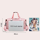 Large Capacity Travel Bag - Wet Dry Separation Gym Duffel Bag
