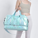 Women Travel Bag Luggage Dry Wet Separation Fitness Handbags