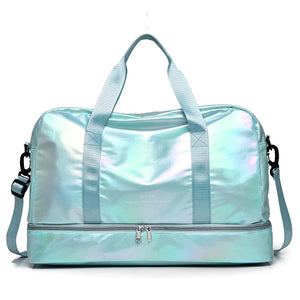 Women Travel Bag Luggage Dry Wet Separation Fitness Handbags