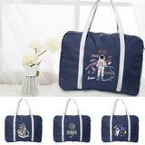 Astronaut Print Large Travel Tote Bag for Women