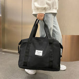 Women Travel Bag Large Capacity Waterproof Multicolor Shoulder Gym Bag