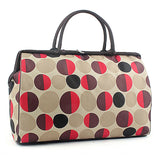 Flower Print Women Travel Bag Large Tote Duffle