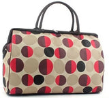Flower Print Women Travel Bag Large Tote Duffle