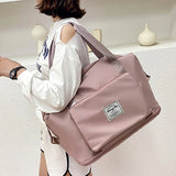Women Travel Bags Folding Shoulder Bag Large Capacity Duffle Tote Bags