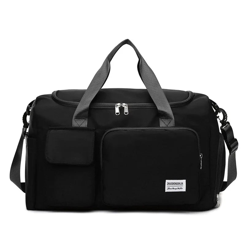 Multifunction Travel Bag Waterproof Gym Duffle Large Capacity Weekend Bag