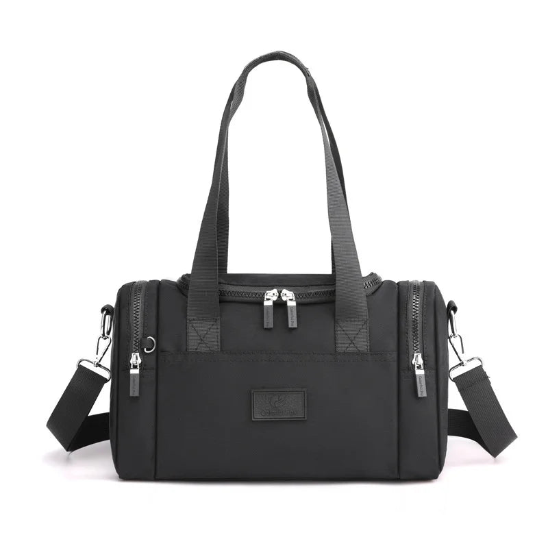Women Travel Multifunction Luggage Handbag Waterproof Crossbody Bag