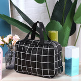 Grey Large Tote Makeup Bag for Women Travel