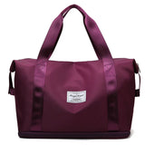 Women Travel Duffel Bag, Large Weekender Carry-on Tote, Gym Workout Bag