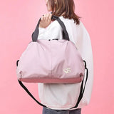 Nylon Tote Crossbody Handbag Travel Duffle