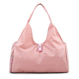 Waterproof Nylon Sports Gym Bag with Shoe Compartment