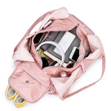 Waterproof Nylon Sports Gym Bag with Shoe Compartment