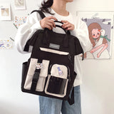 Women Travel Rucksack Preppy Style Knapsack Handbags Large Capacity