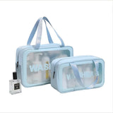 Women Travel Portable PU Cosmetic Bag Large Capacity Waterproof