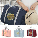 Women Travel Tote Foldable Clothing Organizer Portable Handbags