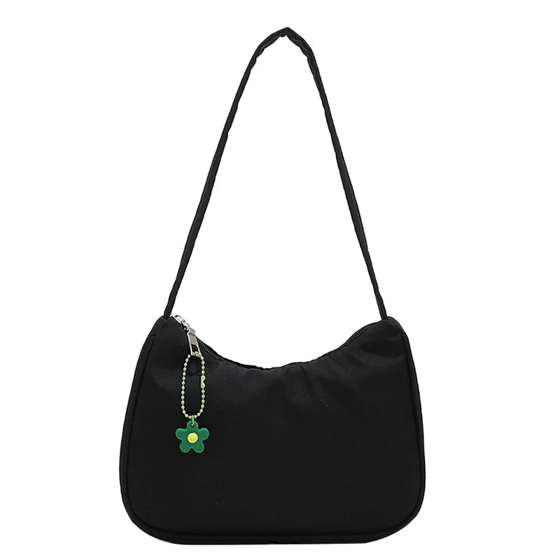 Retro Solid Ladies Handbags Small Shoulder Bags