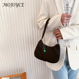 Retro Solid Ladies Handbags Small Shoulder Bags