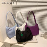 Retro Solid Ladies Handbags Small Shoulder Bags