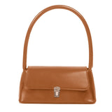 Vintage PU Leather Women Underarm Bag