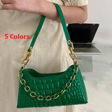 Women Underarm Purses Two Straps 5 Colors Lady Shoulder Handbags