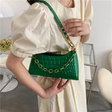 Women Underarm Purses Two Straps 5 Colors Lady Shoulder Handbags