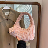Velvet Tote Bag Large Capacity Casual Handbag Shoulder Bag