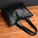 Women Versatile Handbag Soft PU Leather Messenger Bag