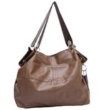Women Soft PU Leather Handbag Vintage Shoulder Crossbody Bags