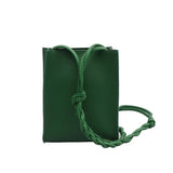 Women Vertical Handbags Pu Leather Shoulder Bag Large Capacity Crossbody Bags