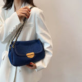 Vintage Canvas Underarm Bag Large Women's Totes Shoulder Messenger Purse