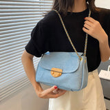 Vintage Canvas Underarm Bag Large Women's Totes Shoulder Messenger Purse