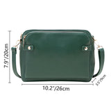 Vintage Leather Crossbody Bag Shoulder Handbags Travel Tote Shopping